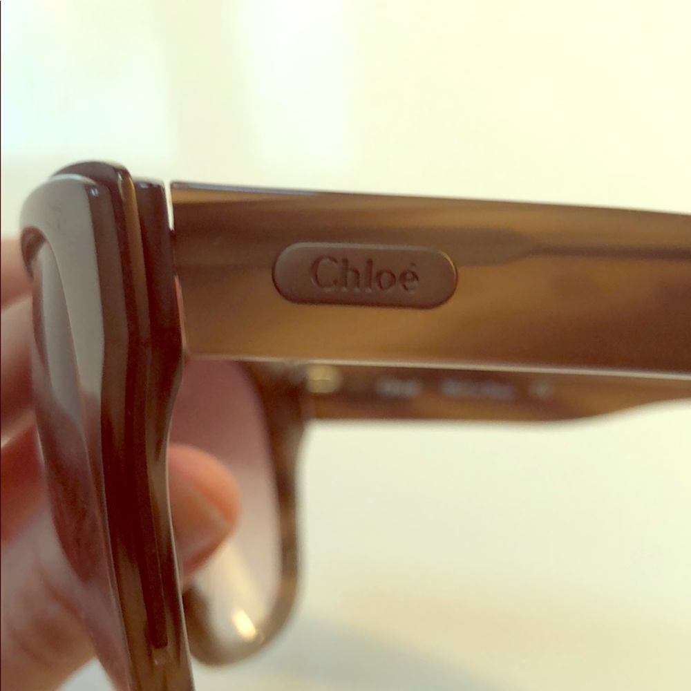 Chloe Sunglasses with metal detail